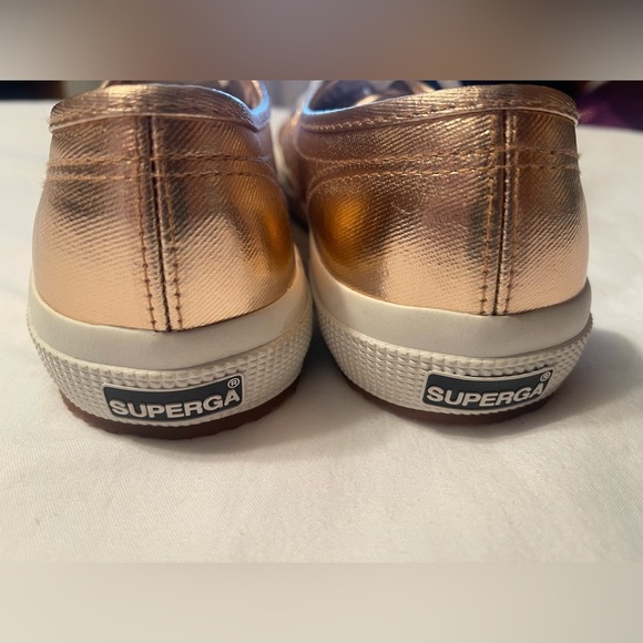 Super GA ,Women's Rose Gold Sneakers - Picture 5 of 11